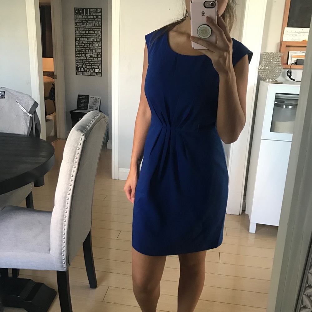 Blue dress